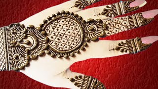 very beautiful stylish backhand mehndi design/ easy Arabic mehndi design/simple mehndi design/mehndi