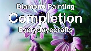 Diamond Painting Completion Review - Everydayecrafts