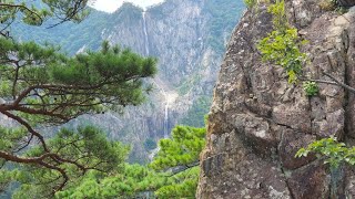 토왕성폭포 금강굴 South Korean Landscape Mt. Seorak Saturn Waterfall \u0026 Geumganggul Cave