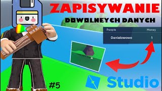 JAK ZAPISYWAĆ WSZYSTKO W ROBLOX (światy/pieniądze) 🔥 PORADNIK ROBLOX STUDIO - TWORZENIE GRY (AZSS 5)