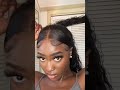 Claw clip | half up with Lace Wig | hairstyles for black girls #shorts #hairtutorial