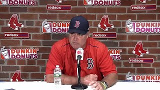 TOR@BOS: Farrell on 4-3 loss to the Blue Jays