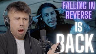 Ronnie Radke talk your SH*T - Falling in Reverse ZOMBIFIED Reaction by Anthony Ray