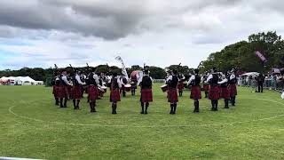 Manawatu Scottish Pipe Band. Medley - Margaret Ann McLeod - North Berwick 2023