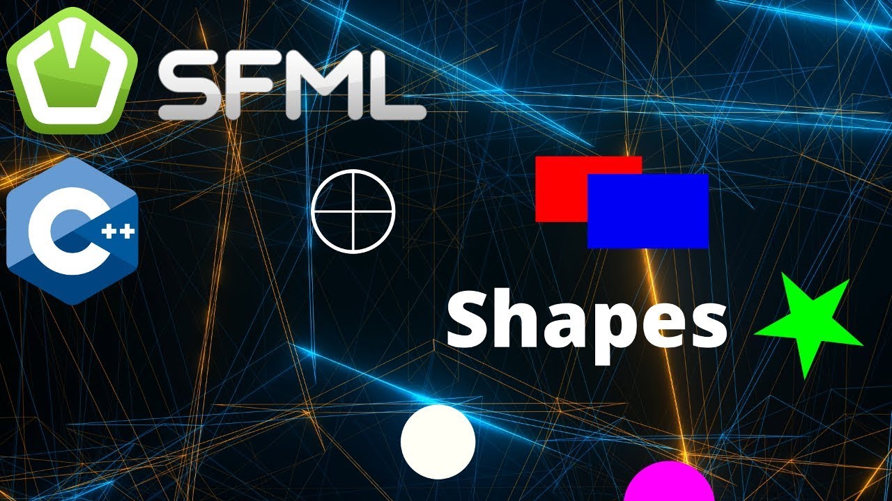 Sfml Tutorial Drawing Shapes C Pt 3 Youtube