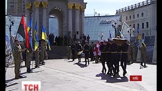 У Києві прощалися з грузинським добровольцем Георгієм Джанелідзе з позивним «Сатана»