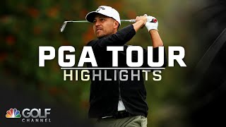 PGA Tour Highlights: The Genesis Invitational, Round 3 | Golf Channel