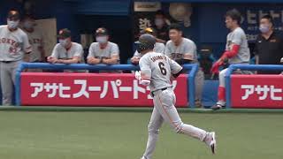 巨人・坂本勇人選手 ダメ押しのソロホームラン 9号