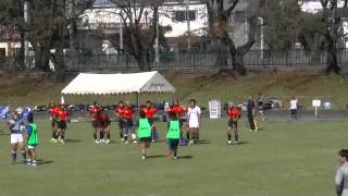 2015年茨城ＲＳ選抜Ｕ１５東日本中学生ラグビー大会ＶＳ群馬県ＲＳ選抜後半