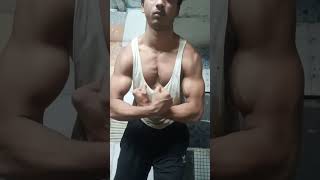 chest vs flexing