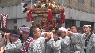 湯島三組　湯島天満宮　大祭　町内神輿渡御　2014.5.25 Yushima Tenman-gu