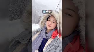 بازم برف باری داریم  و برف جارو 😊🌨️❄️❤️❤️ #vlog #ترند #nature #baby #funny #jaghori #travel #love