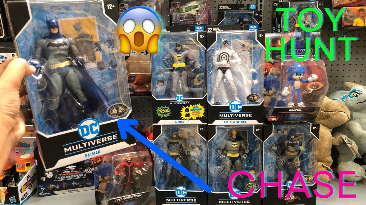 Walmart Toy Hunt New Dc Multiverse Batman Youtube