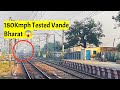 Dangerous 180kmph Tested Vande Bharat+ TEJAS RAJDHANI attacks Hathras @ 130Kmph-Indian Railways