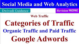Web Traffic, Categories of traffic, organic and paid traffic, Google Adwords, organic traffic, mba