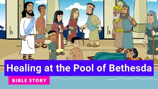 🟡 BIBLE stories for kids - Healing at the Pool of Bethesda (Primary Y.A Q4 E10) 👉 #gracelink