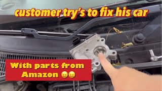 Did buying Amazon parts cost this customer ££££’s #automobile #snapon #amazon