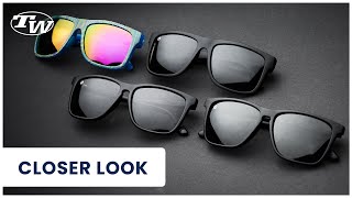 A closer look at Knockaround Sunglasses - lots of styles great for on \u0026 off the tennis court! 😎