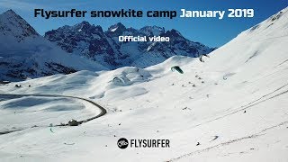 Flysurfer snowkite camp January 2019 - Official video