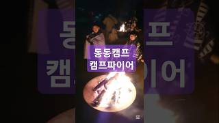 캠프파이어 동동캠프 모닥불 #서울교육청 #교육원캠프 #대성리교육원