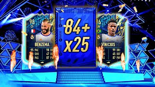 Opening 10x TOTS Swap 84+ x25 Upgrade Packs...