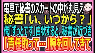 【感動する話】満員電車でスカートが捲れ上がっている美人秘書を助けるとストーカーと勘違いされた俺。しかし後日、俺の前に現れた美人は「私と付き合って」とせがんできて…【いい話・朗読・泣ける話】