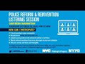 Police Reform & Reinvention Listening Sessions: Southern Manhattan