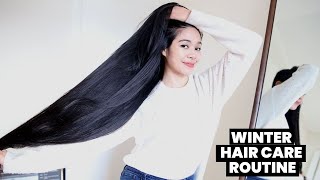 Winter Hair Care Routine- Treatment for Dry Scalp- DIY Hair Mask For Dandruff \u0026 Itchy Scalp