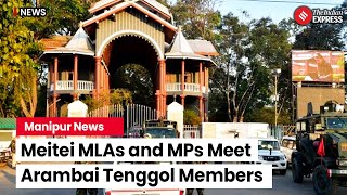 Manipur Violence: Meitei MLAs and MPs Gather at Kangla Fort in Arambai Tenggol Meeting