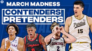Which Teams are CONTENDERS & PRETENDERS in this year's NCAA Tournament I March Madness I CBS Sports