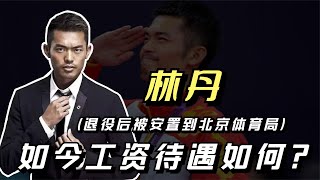 2020年林丹退役后，被安置到北京体育局，如今他的工资待遇如何？