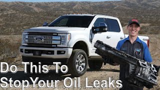 6.7L Powerstroke Oil Leaks | 3 Tips To Permanently Fix These Issues