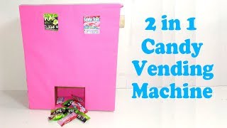 How to Make Candy Vending machine easy | at home | for kids | Using cardboard | Diy Project