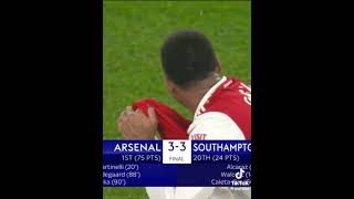 Peter Drury on Arsenal vs. Southampton 3-3. Arsenal's title dream are fading. #peterdrury #arsenal