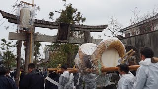 平成31年 市井 町内まわり 八幡まつり 松明祭り 近江八幡の火祭り