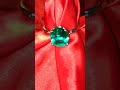 古董祖母绿宝石老银戒指. antique emerald silver ring 之一