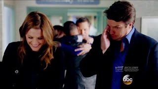 Castle 8x17 End Scene Beckett Castle Talk - Jenny Gives Birth “Death Wish” Season 8 Episode 17