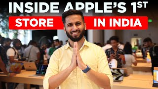 Inside's Apple's first store in India | Apple BKC Mumbai ✔️