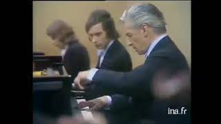 Eschenbach, Frantz and Karajan recording \