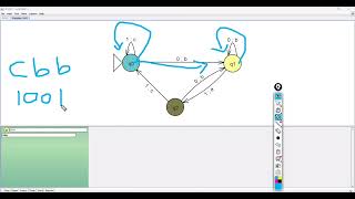 Testing Mealy Machine using JFLAP