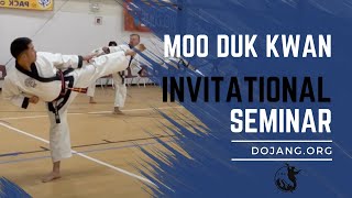 Moo Duk Kwan Invitational Seminar 2022