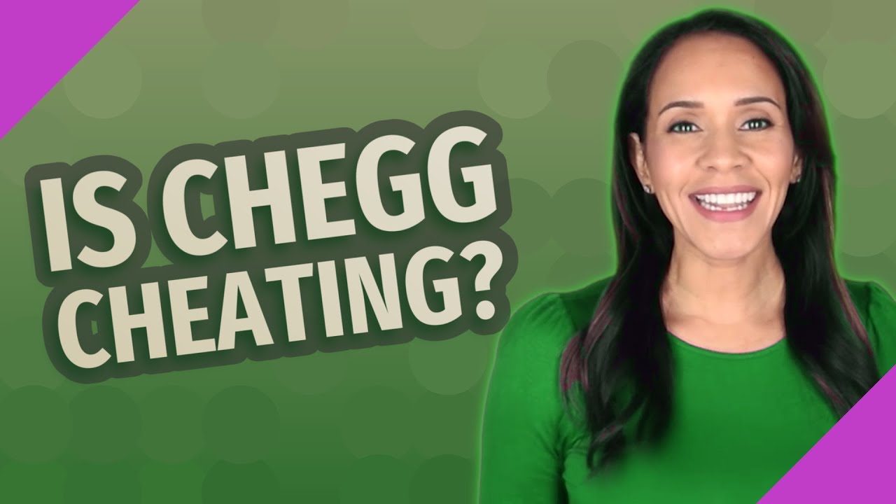 Is Chegg Cheating? - YouTube