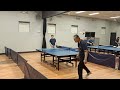 2023 western Sydney table tennis C grade Glen Baylosis 1022 vs Jason Li 1161 set 5