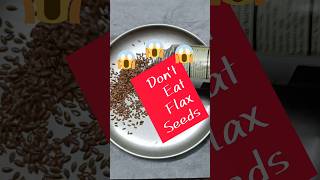#shortsfeed don't eat flaxseeds if you can't eat them right 👁️👄👁️ #howtoeatflaxseeds