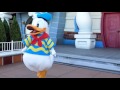 tdl 可愛い！ドナルド撮影会「トゥーンタウングリでのちょこっと映像」donald photo session@ディズニーランド