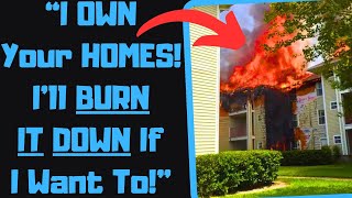 r/ProRevenge - Psycho Karen Landlord Sets Our Apartment ON FIRE! I Destroy Him.