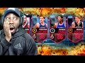 INSANE ROUND OF 64 PACK OPENING & ELITE LEGENDS OF MARCH! NBA Live Mobile 16 Gameplay Ep. 86