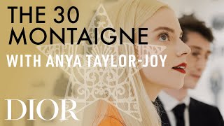 Anya Taylor-Joy Visits La Galerie Dior at 30 Montaigne