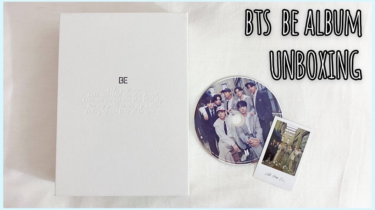 РАСПАКОВКА АЛЬБОМА BTS BE (Deluxe Edition) | Kpop Album Unboxing - YouTube