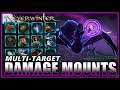 BEST Mount for Multi Target DAMAGE! (surprising 20k+ magnitude) Target Caps Tested! - Neverwinter